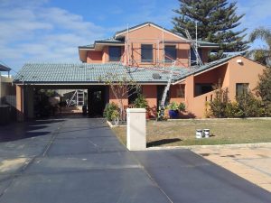 After Painting Photo of our  Roof &wall Painting Hillarys 0411188994 